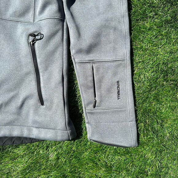 The North Face Windwall Jacket Womens Size Small Country Gray Full Zip Flaw‎ - Picture 7 of 11